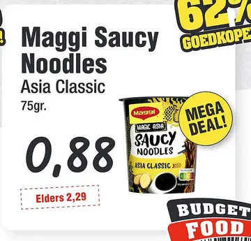 Aanbieding: Maggi Saucy Noodles