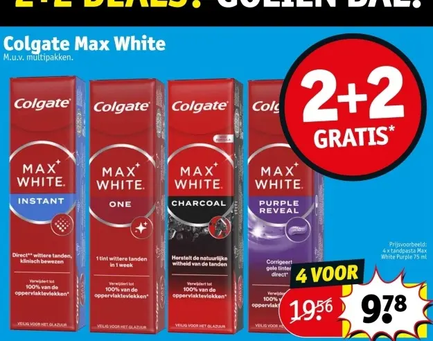 Promotie: Colgate Max White