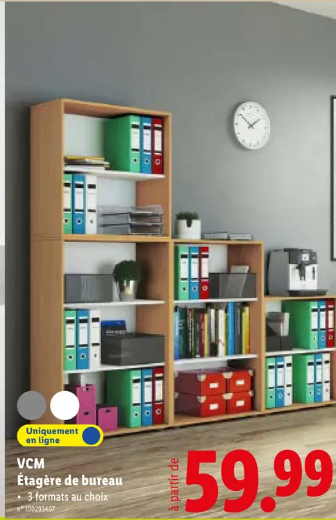 Offre: Étagère de bureau