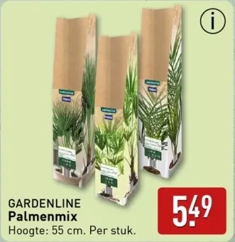 Aanbieding: GARDENLINE Palmenmix