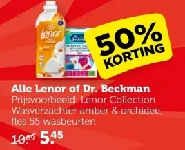 Aanbieding: Lenor Collection Wasverzachter amber & orchid