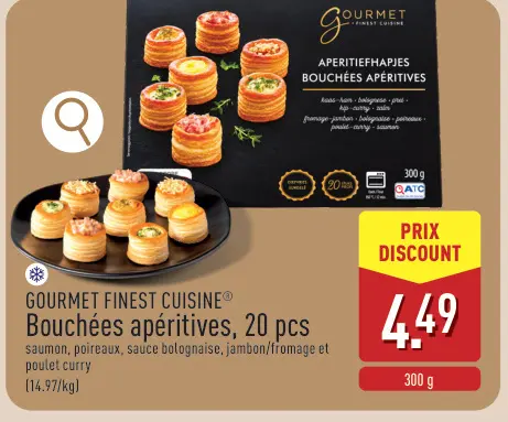 Offre: Bouchées apéritives