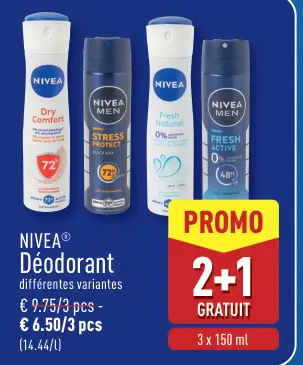 Offre: Déodorant