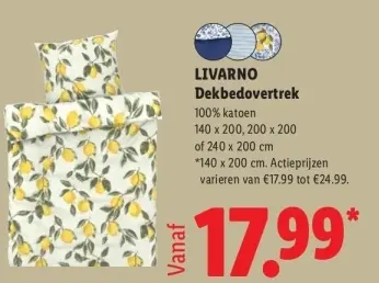 Aanbieding: Dekbedovertrek