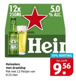 Aanbieding: Heineken met draaidop