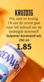 Aanbieding: Gulpener Korenwolf wit