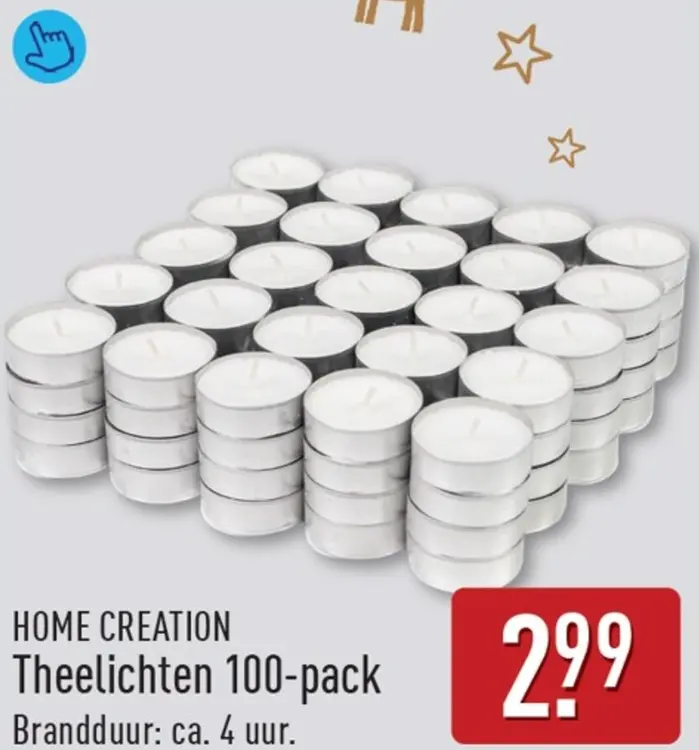 Aanbieding: Theelichten