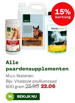 Aanbieding: Vitalstyle psylliumzaad