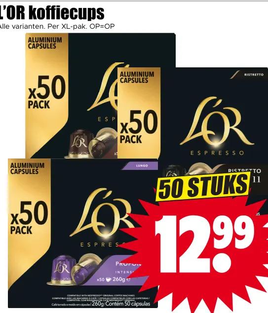 Aanbieding: koffiecups