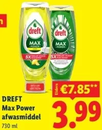 Aanbieding: Max Power afwasmiddel