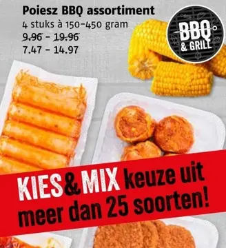 Aanbieding: Poiesz BBQ assortiment