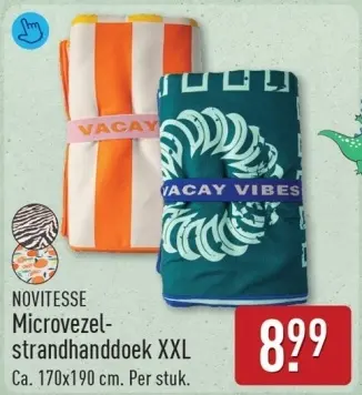 Aanbieding: Microvezel-strandhanddoek XXL