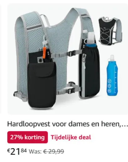 Promotie: Hardloopvest