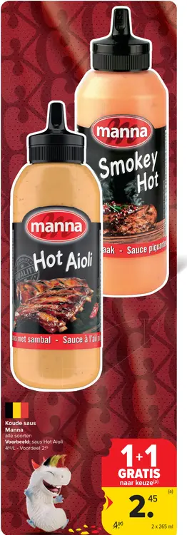 Promotie: Smokey Hot, Hot Aioli