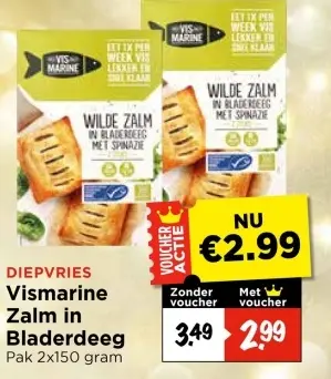 Aanbieding: Zalm in Bladerdeeg