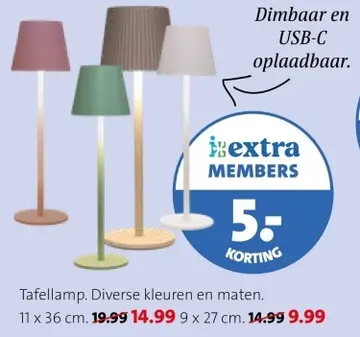 Aanbieding: Tafellamp
