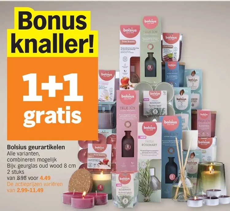 Promotie: Bolsius geurartikelen