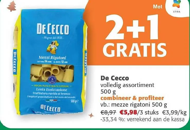 Promotie: Mezze Rigatoni