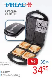 Promotie: Croque CR-0401 XL