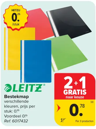 Promotie: Bestekmap