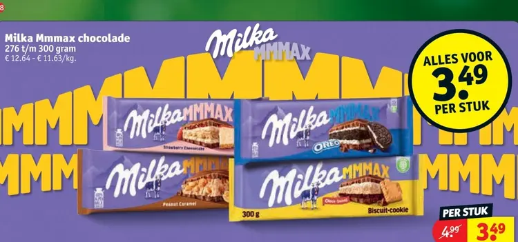 Promotie: Mmmax chocolade