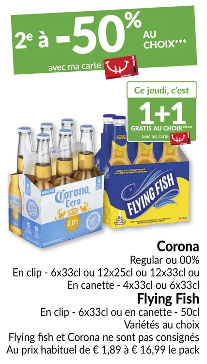 Offre: Corona, Flying Fish