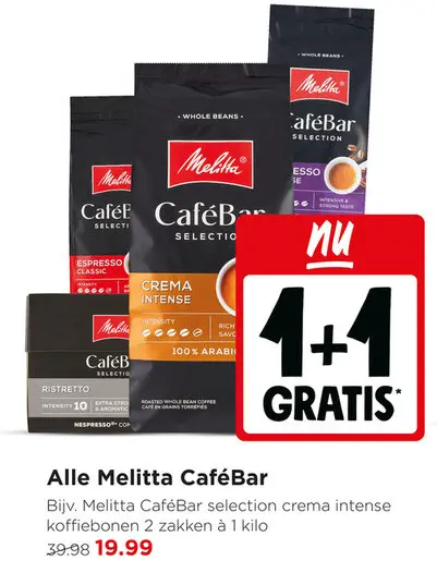 Aanbieding: Melitta CaféBar