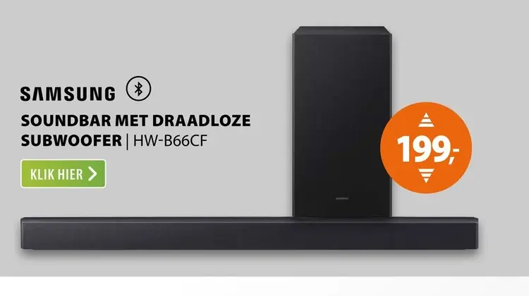 Aanbieding: Samsung HW-B66CF