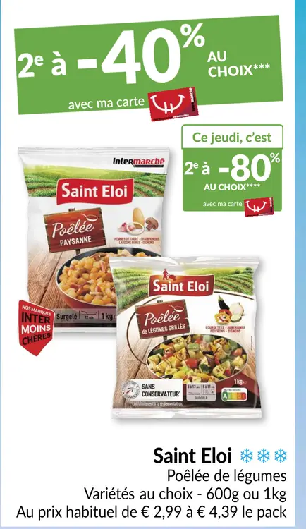 Offre: Poêlée de légumes