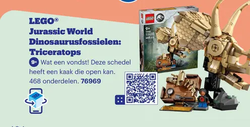 Aanbieding: Jurassic World Dinosaurusfossielen: Tricerato