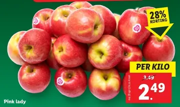 Aanbieding: Pink lady