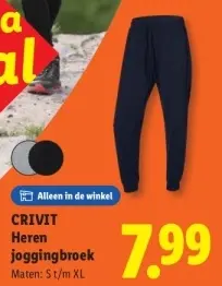 Aanbieding: Heren joggingbroek