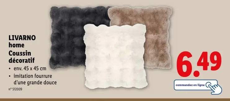 Offre: Coussin