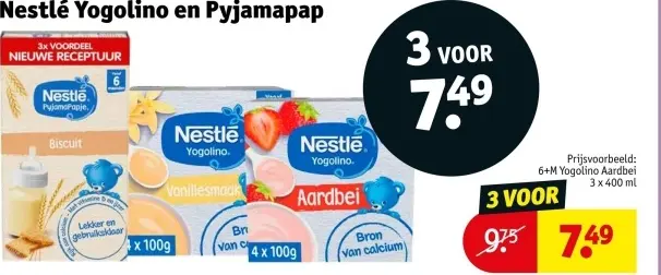Aanbieding: Yogolino en Pyjamapap