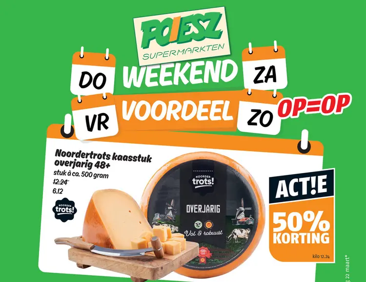 Aanbieding: Noordertrots kaasstuk overjarig 48+