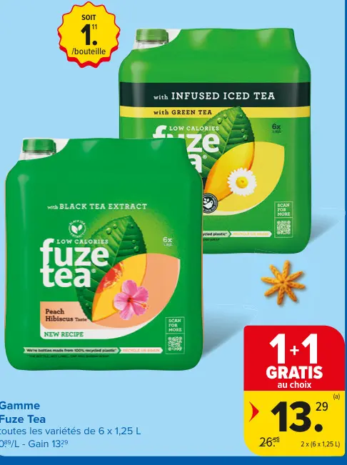 Offre: Fuze Tea