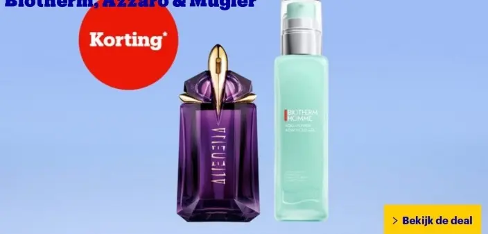 Aanbieding: Alien Eau de Parfum & Biotherm Homme Aquapowe