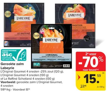 Aanbieding: Gerookte zalm