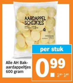 Aanbieding: Bak aardappeltjes