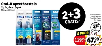Aanbieding: Oral-B opzetborstels