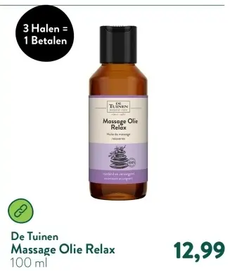 Aanbieding: Massage Olie Relax