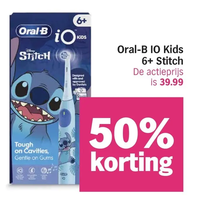 Aanbieding: Oral-B iO Kids 6+ Stitch