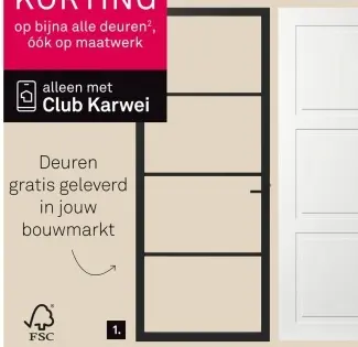 Aanbieding: Lundia binnendeur Lumen En 1C03