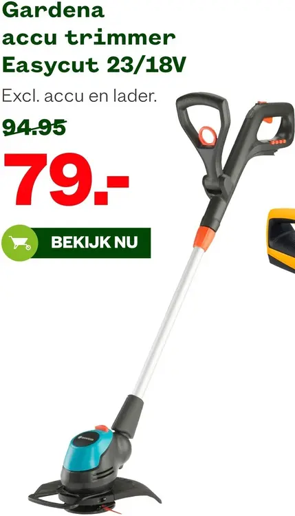 Aanbieding: Accu trimmer Easycut 23/18V