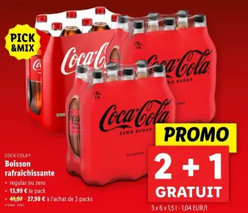 Offre: Boisson rafraîchissante