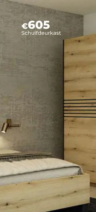 Promotie: Schuifdeurkast