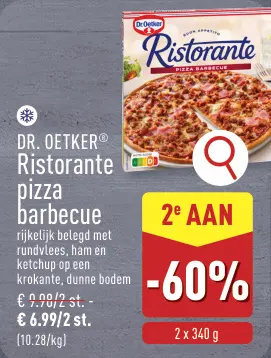 Promotie: Ristorante pizza barbecue