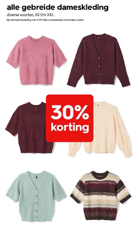 Promotie: Gebreide dameskleding