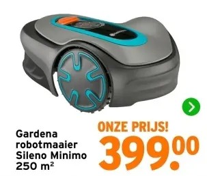 Aanbieding: robotmaaier Sileno Minimo