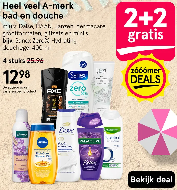 Aanbieding: Heel veel A-merk bad en douche